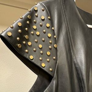 Calvin Klein Faux Leather Dress size 14